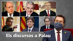 Les primeres paraules dels nous presidents de la Generalitat