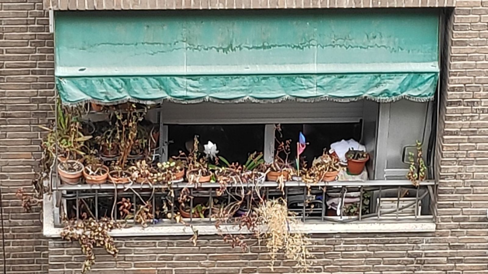 Imagen del domicilio de José Luis Fouce y Pilar Fernández, después del fallecimiento de ambos.