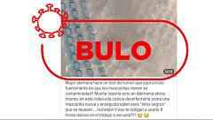 No, no hay mascarillas contaminadas con "hilos negros que se mueven" o larvas
