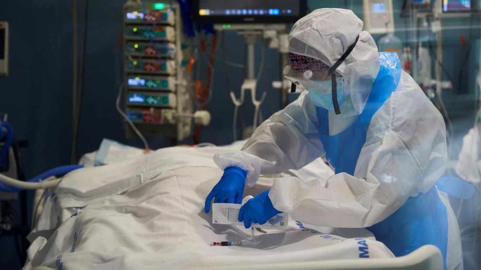 Imatge de l'UCI de l'Hospital del Mar de Barcelona