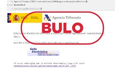 La Agencia Tributaria no te ha mandado un correo con el asunto 'acción fiscal', es un fraude