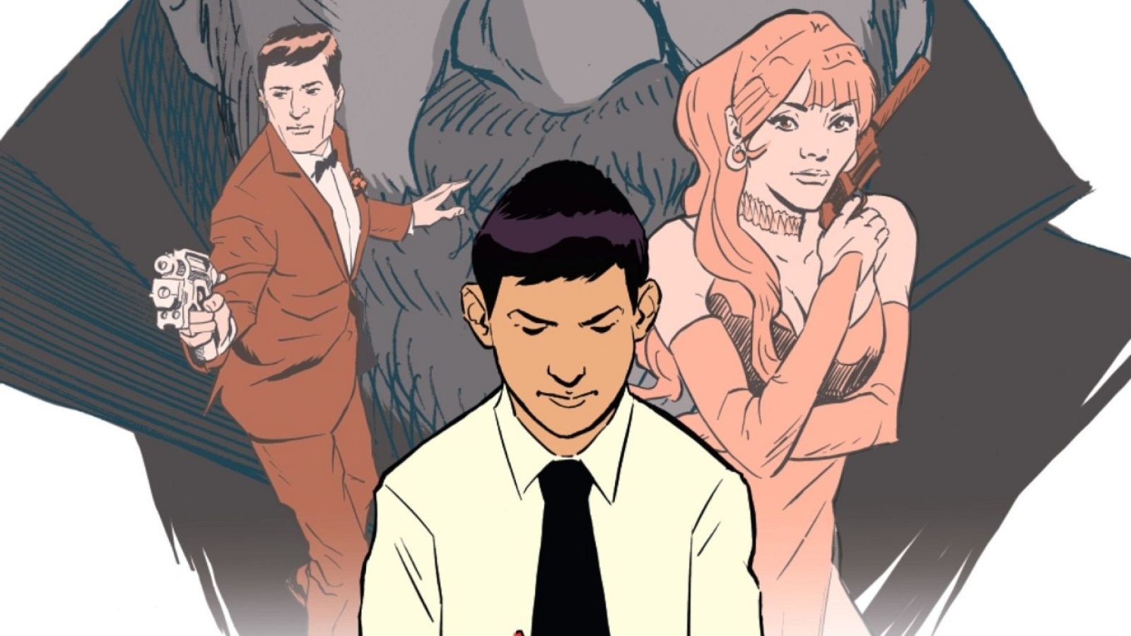 Detalle de la portada de 'Pulp. Los tiempos heroicos'