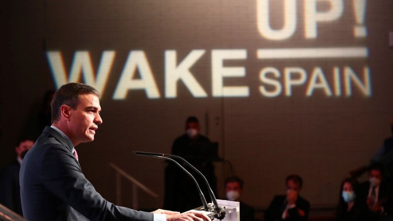 El president del Govern, Pedro Sánchez ha inaugurat el forum econòmic 'Wake Up, Spain!'