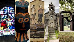 Entre vidrieras, un monasterio, Picasso, Chillida y grafitis en el Día Mundial del Arte