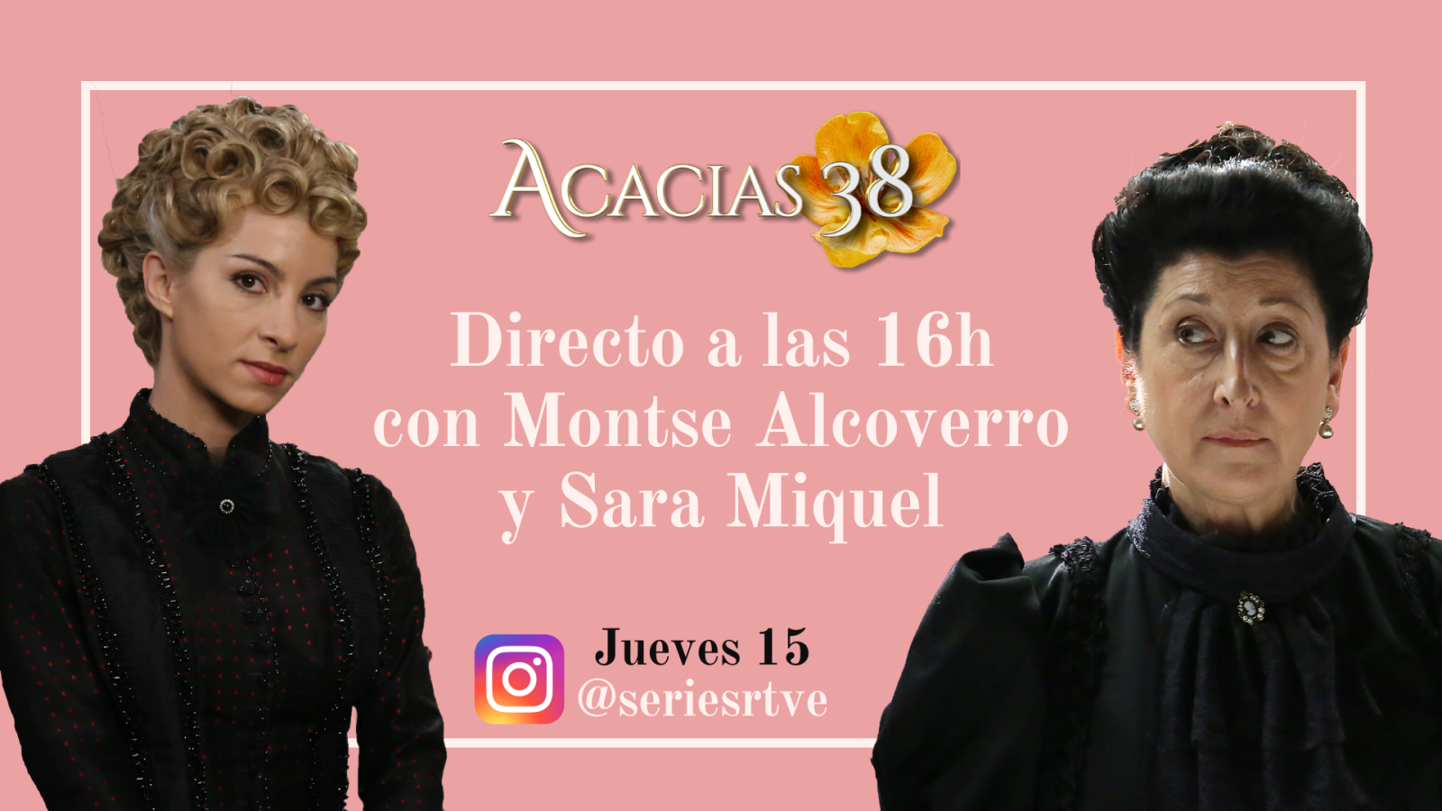 Sara Miquel y Montse Alcoverro charlan en directo en Instagram