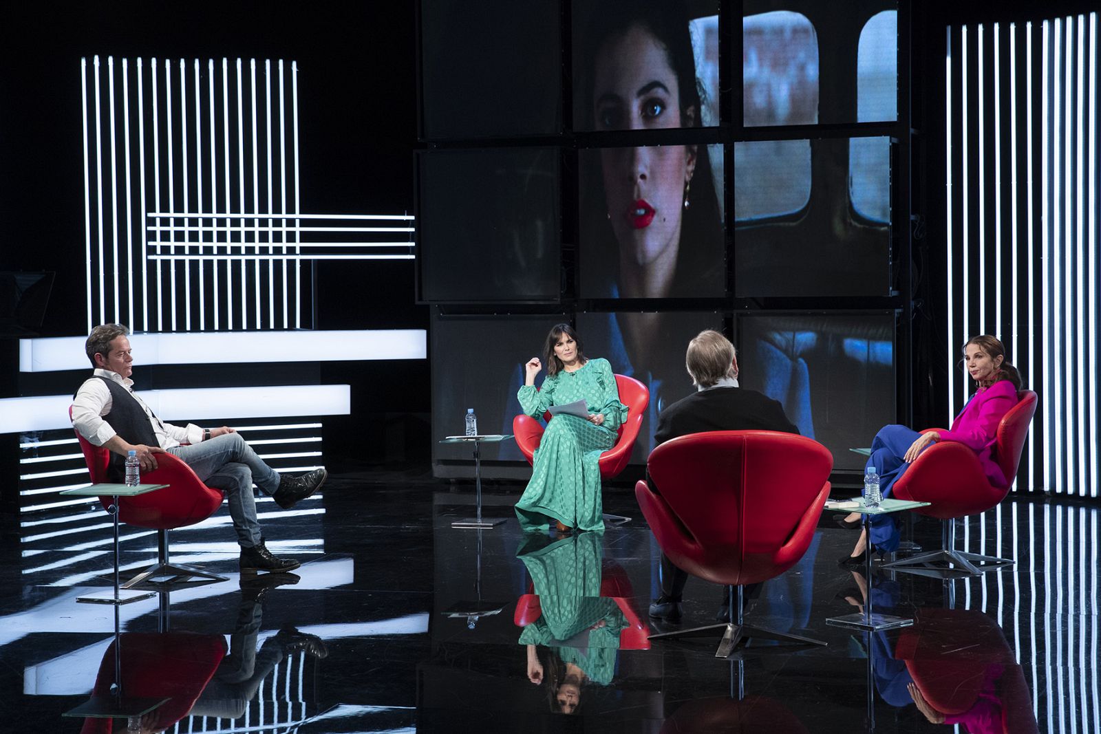 Victoria Abril, Jorge Sanz y Méndez-Leite hablan sobre cine basado en hechos reales