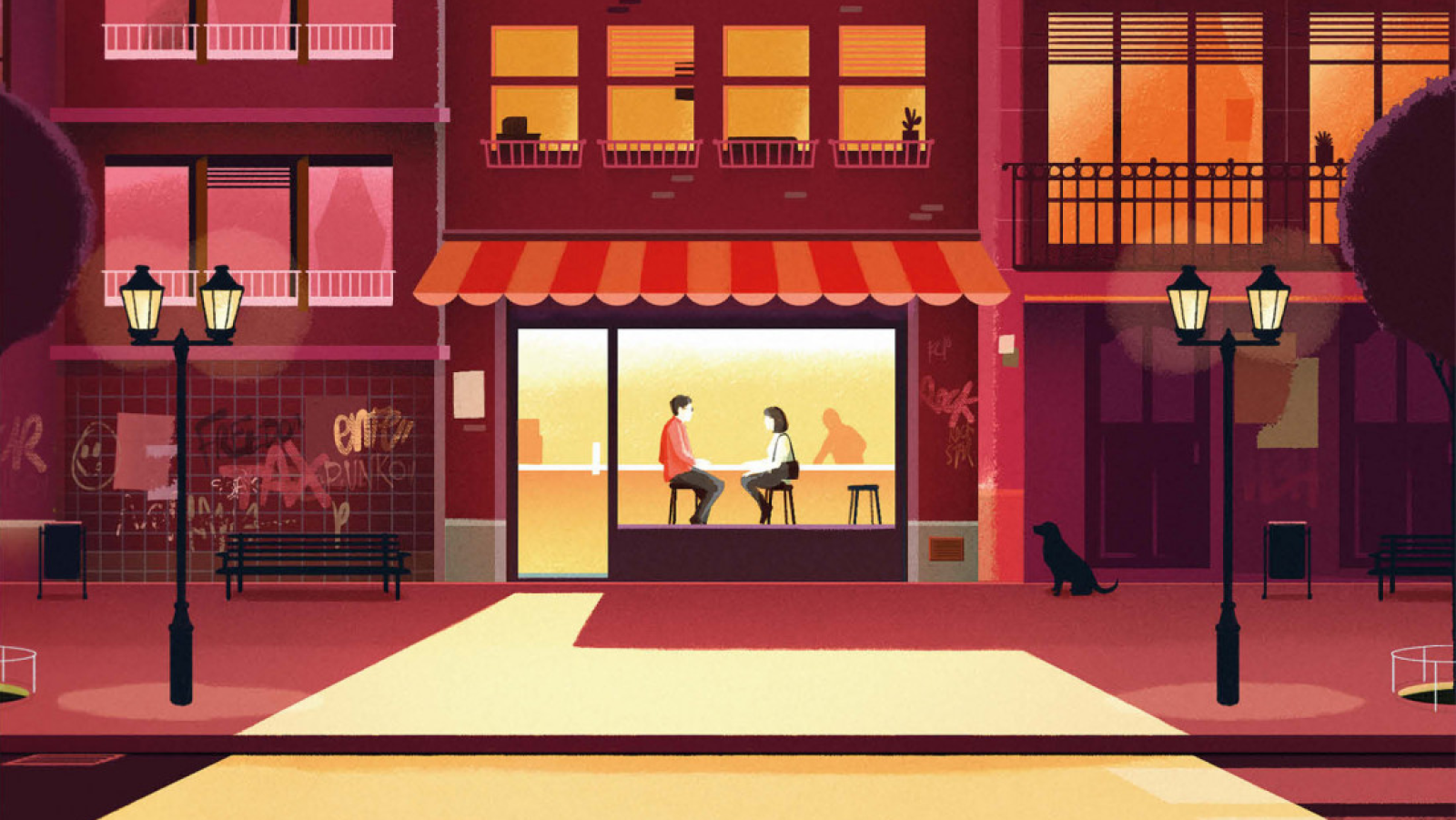 La vida es un cuadro de Hopper