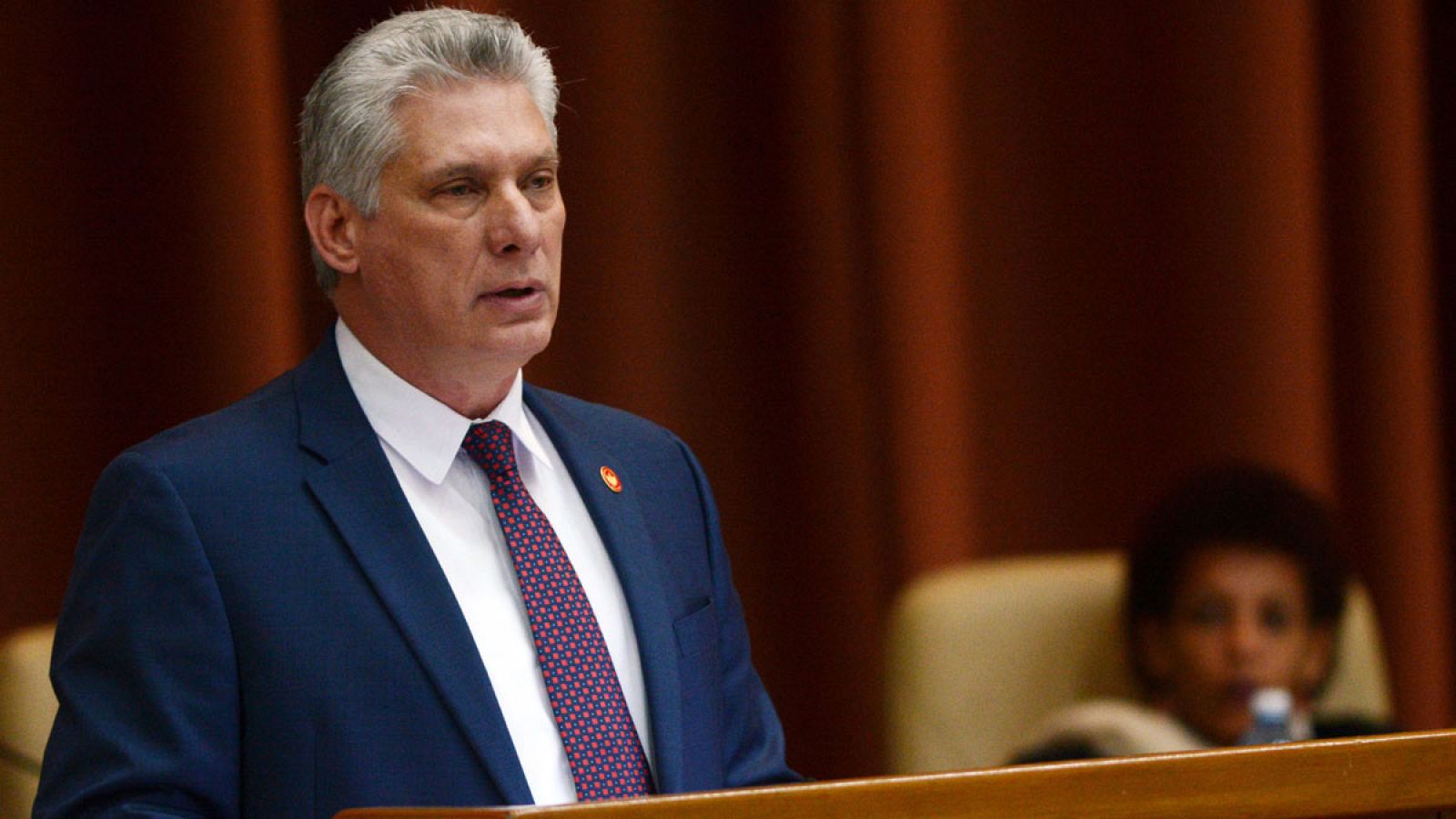 El presidente cubano, Miguel Díaz-Canel.