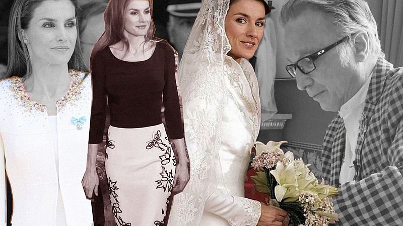 Johan Luc Katt, el bordador de las manos de oro que embellece los vestidos de la reina Letizia