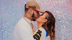 Los fans de Anuel se preguntan qué pasará con el tatuaje de Karol G en su espalda