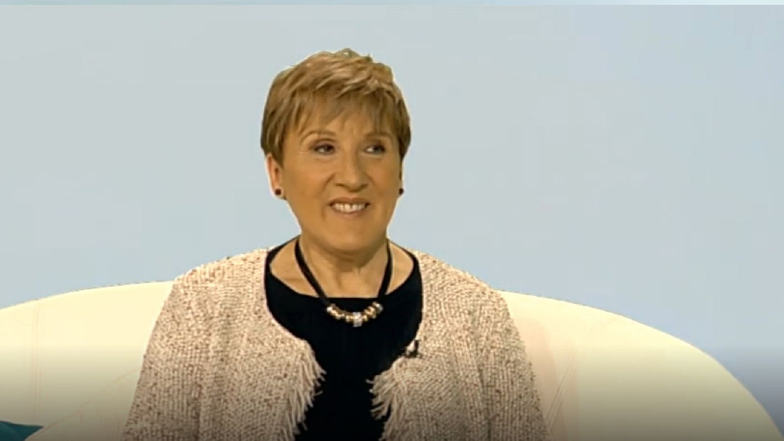 Imagen de archivo de Paloma Díaz Mas durante una intervención en RTVE