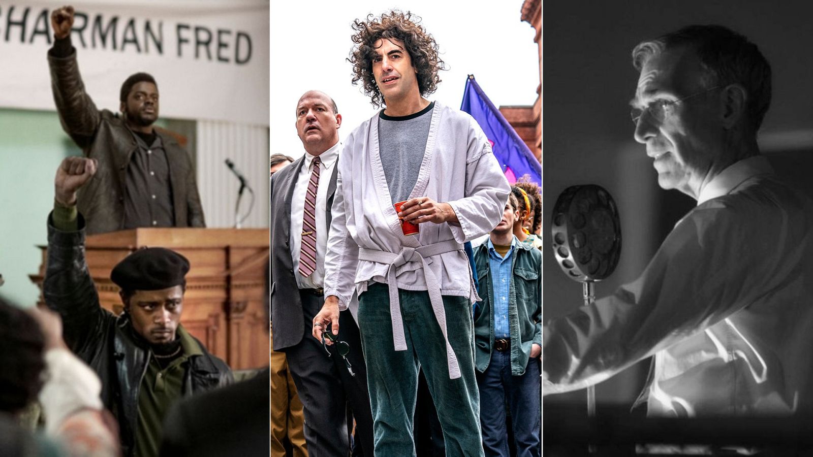 'Judías y el mesías negro', 'El juicio de los 7 de Chicago' y 'Mank'.