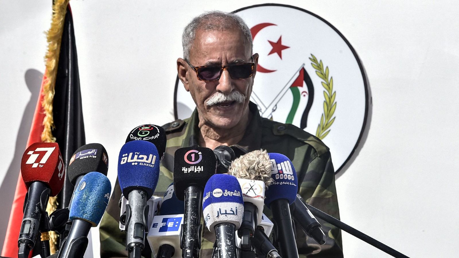 Brahim Ghali, líder del Frente Polisario