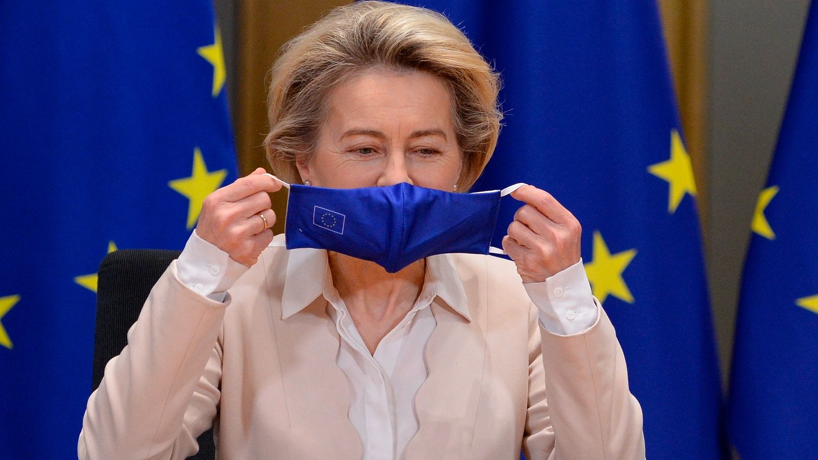 La presidenta de la CE, Ursula von der Leyen