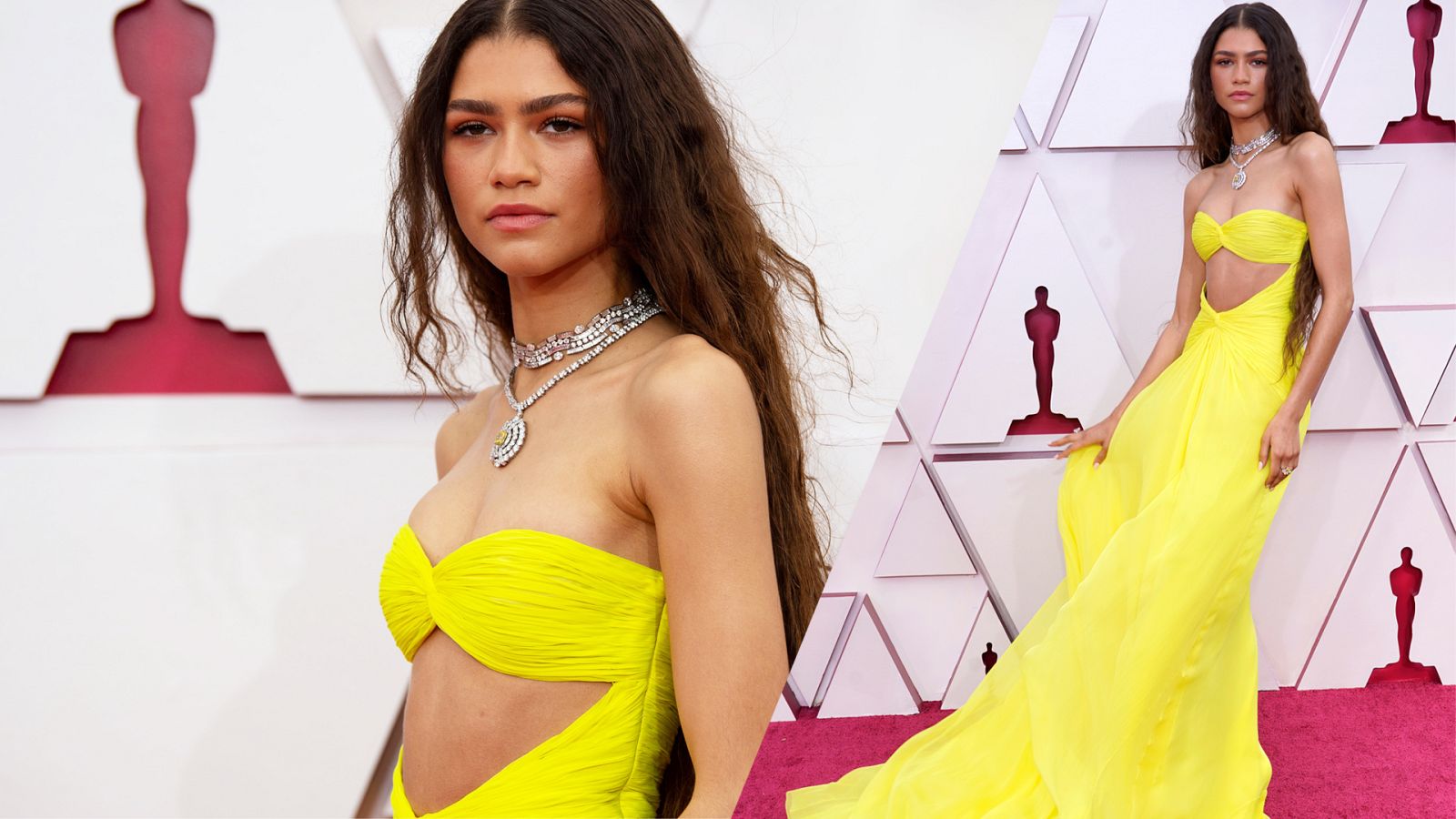 Zendaya eclipsa a las estrellas nominadas con un diseño de Valentino