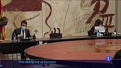ERC i Junts aborden l'estructura del Govern a la reunió de Lledoners
