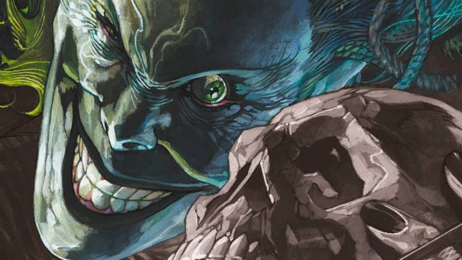 Detalle de la portada de 'John Carpenter's. Joker'