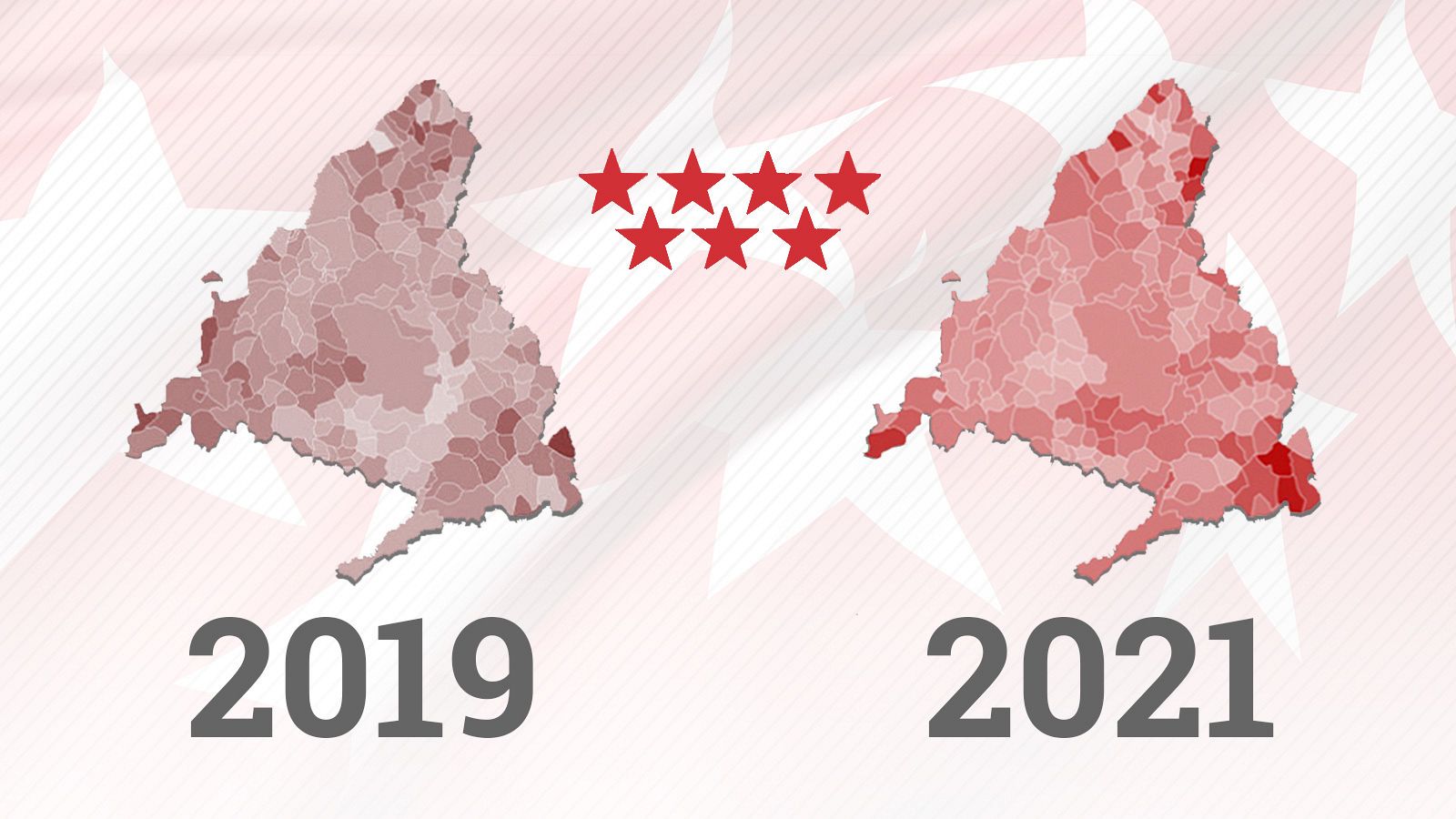 Resultados de las elecciones de Madrid: mapa de resultados por partidos
