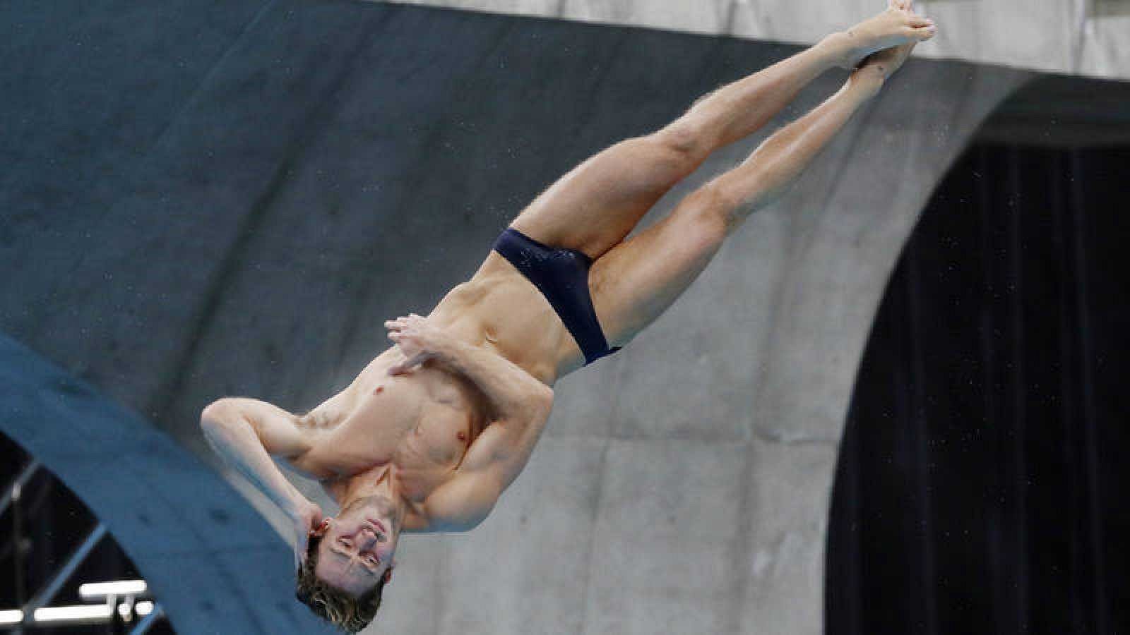 El nadador canario Nico García Boissier