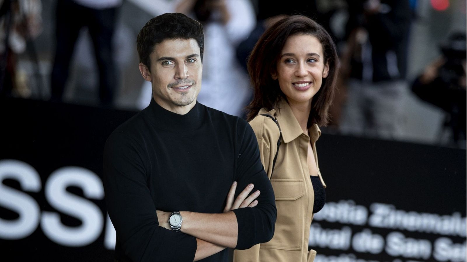 Álex González y María Pedraza