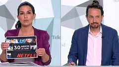 Los madrileños achacan la crispación política en las elecciones a Iglesias y Monasterio, según el CIS