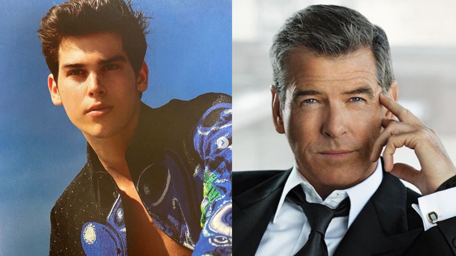 Pierce Brosnan y su hijo Paris... como dos gotas de agua
