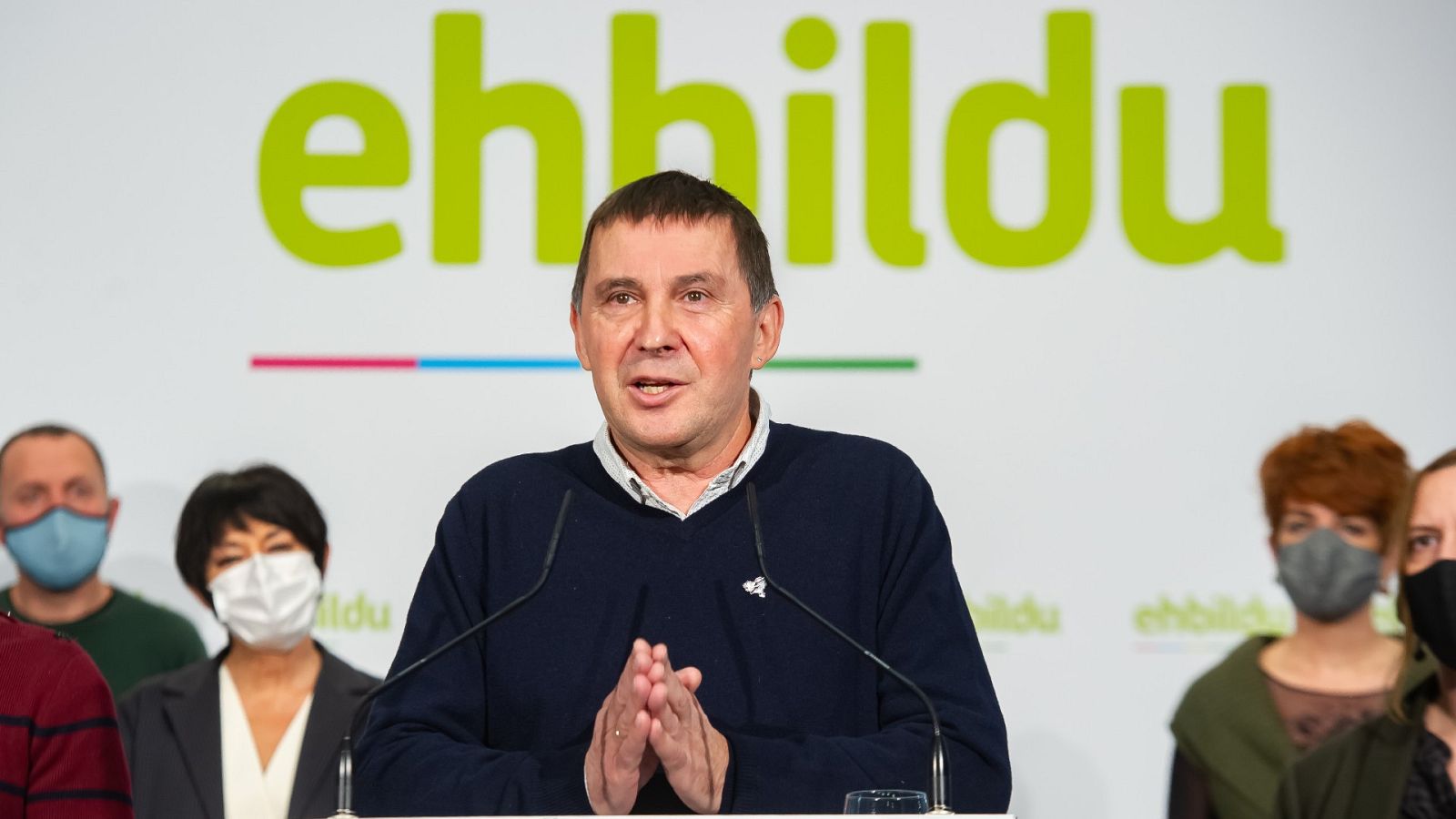 El coordinador general de EH Bildu, Arnaldo Otegi