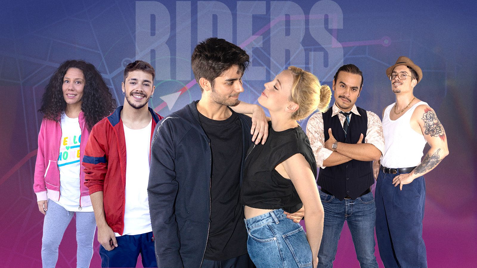 El 12 de mayo llega 'Riders': así puedes vivir el estreno con sus protagonistas