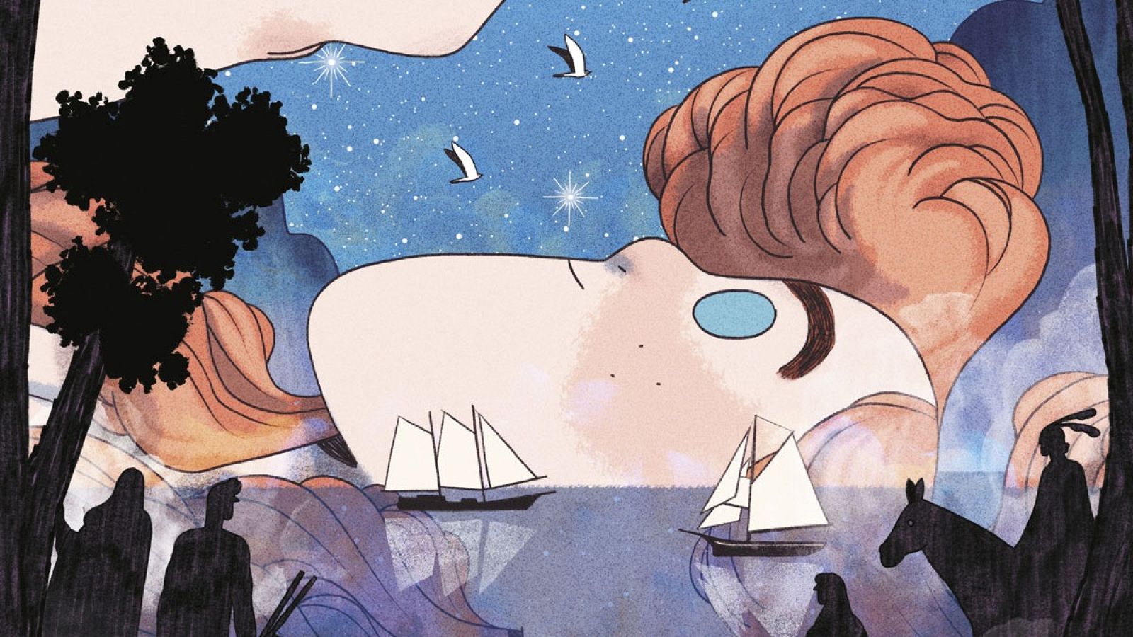 Detalle de la portada de 'Giganta'