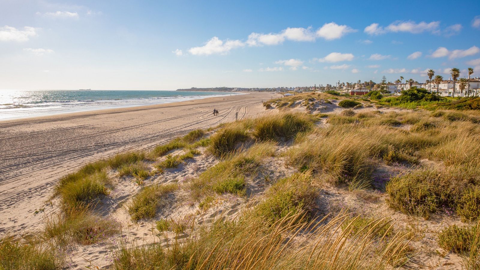 Playa de la Barrosa, en Chiclana de la Frontera