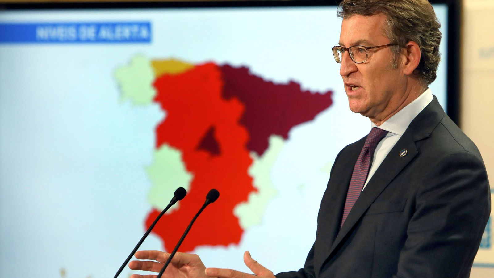 Alberto Núñez Feijóo, presidente de la Xunta de Galicia