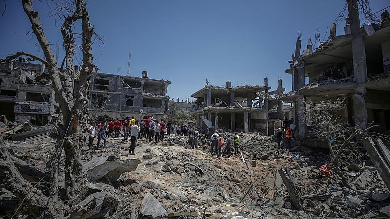 Un centenar de españoles vive en Gaza: "Están bombardeando por todas partes, no cesan ni de día ni de noche"
