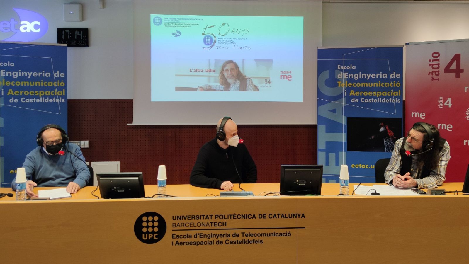 'L'altra ràdio', a la Universitat Politècnica de Catalunya
