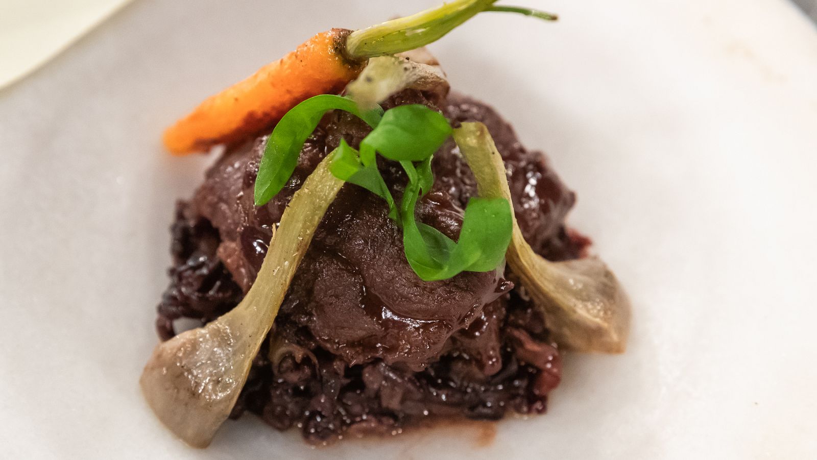 Receta de potro con arroz negro de Ofelia