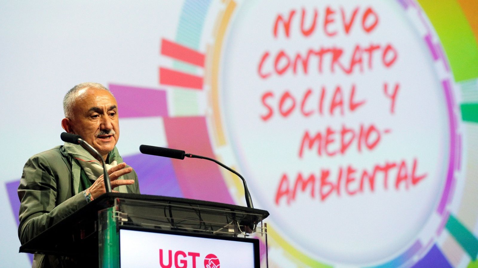 El secretario general de UGT, Pepe Álvarez
