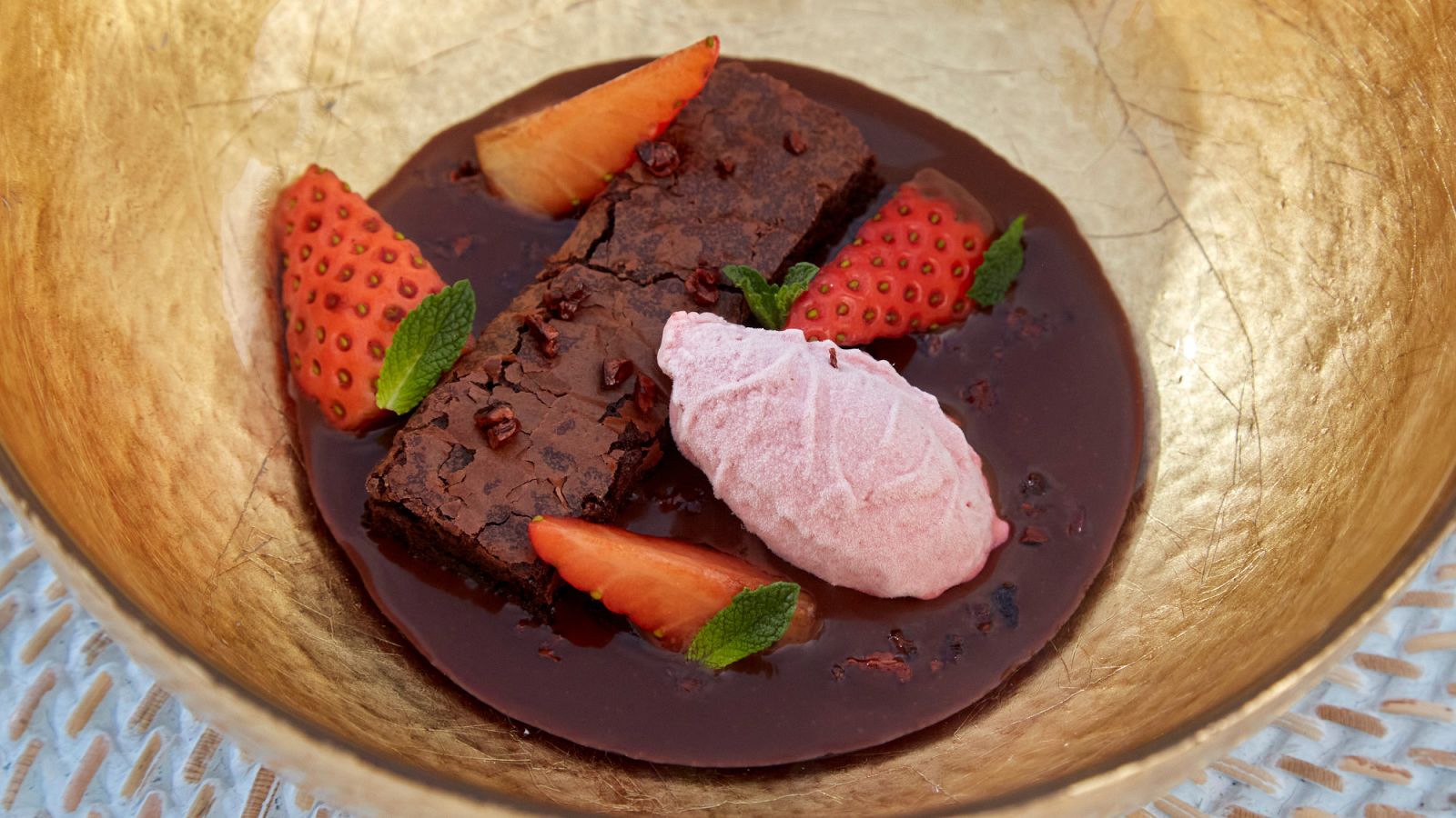 Receta de brownie de chocolate "2021"