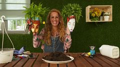 Decora tu terraza con divertidas macetas colgantes