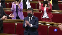 El Parlament investeix Pere Aragonès com a president de la Generalitat