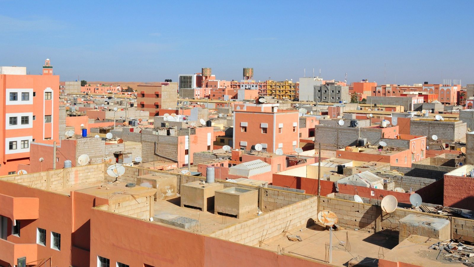 Panorámica del Aaiún, Sáhara Occidental