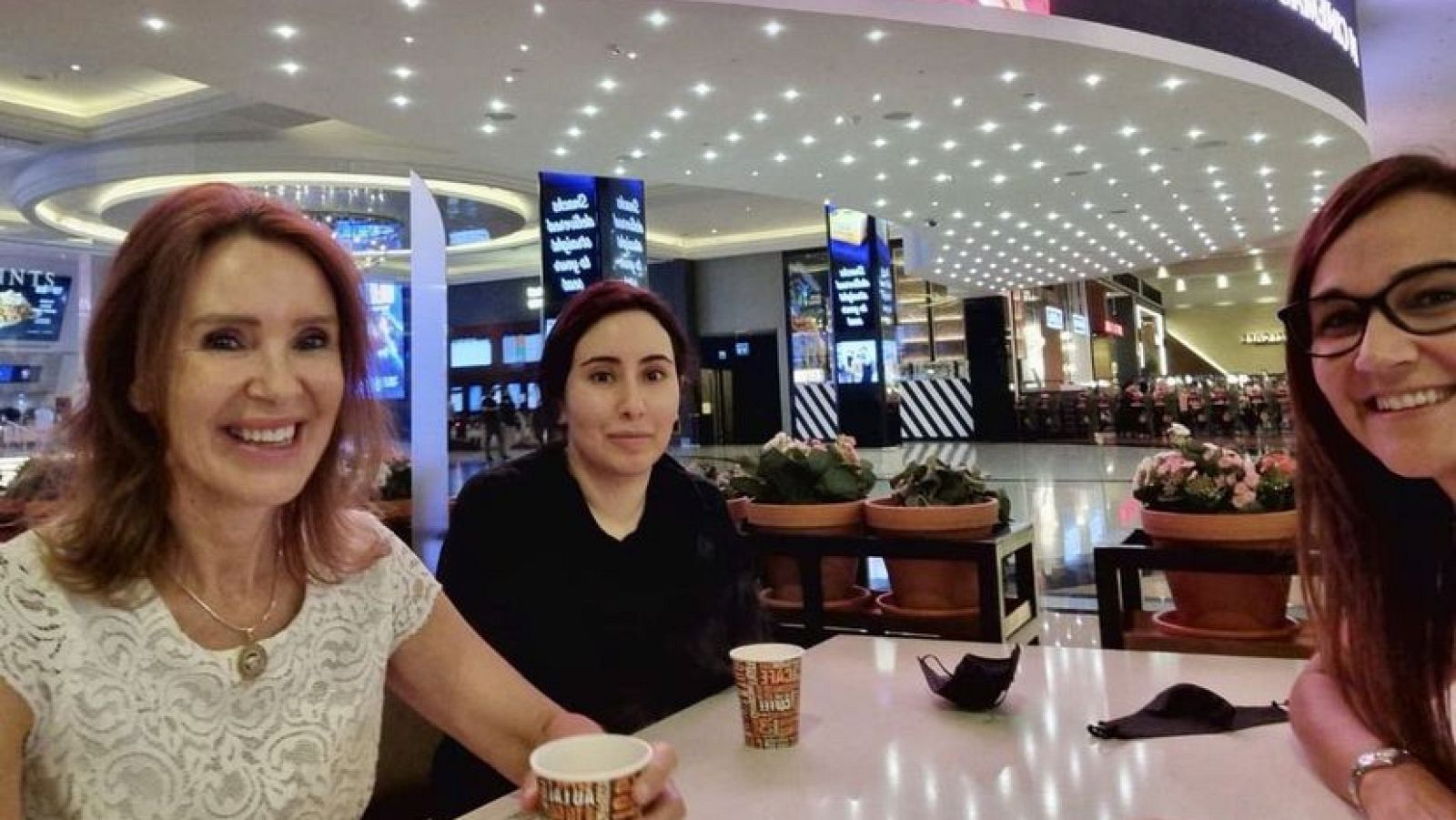 Imagen de la princesa Latifa publicada en la red Instagram