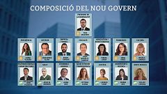 Aquests són els 14 consellers del nou govern d'Aragonès