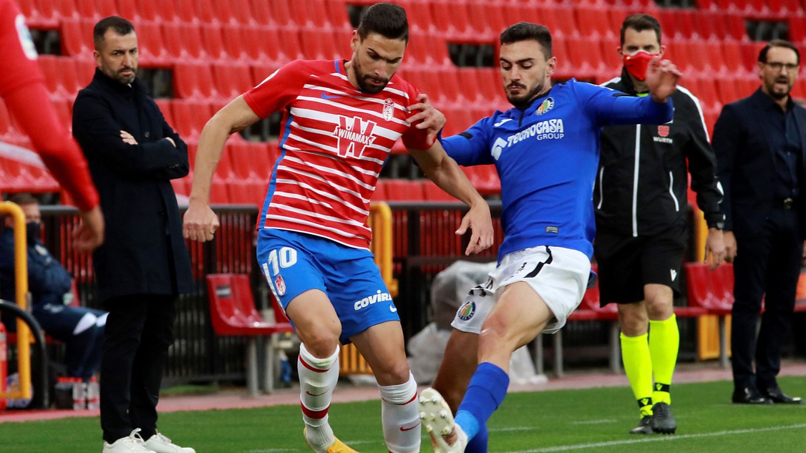 Granada y Getafe en el último partido