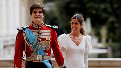 Carlos Fitz-James Stuart y Belén Corsini comparten el imponente álbum de fotos de su boda
