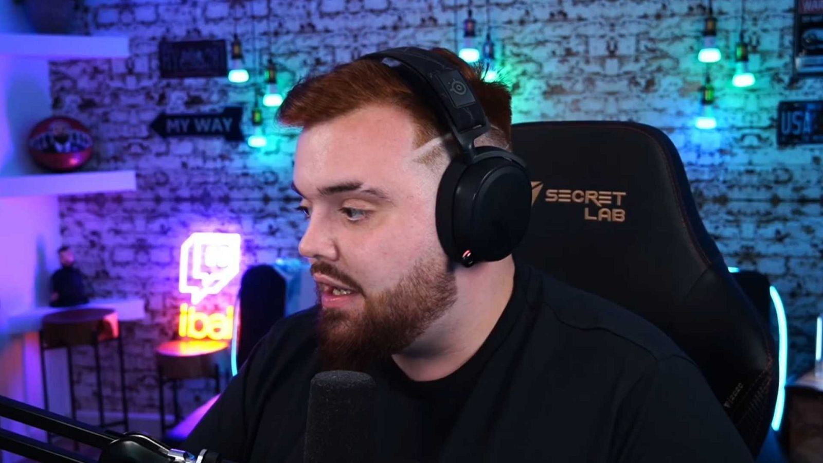 Ibai Llanos en su set de stream