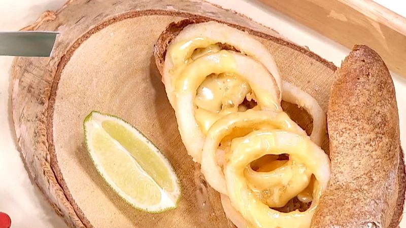 Receta de bocadillo de calamares, de Arnau y Jiaping