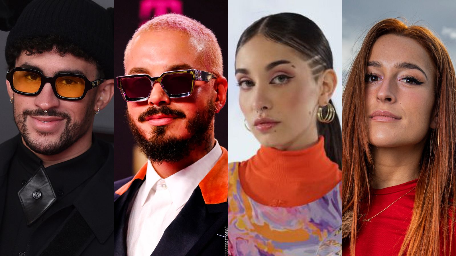 Bad Bunny, J Balvin, María Becerra y Belén Aguilera, entre las novedades