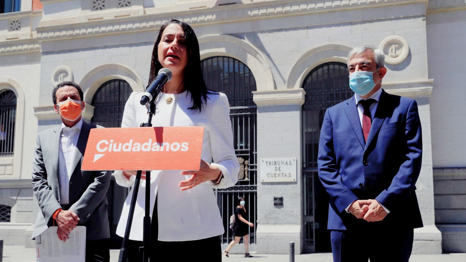 Inés Arrimadas, Edmundo Bal, y Luis Garicano