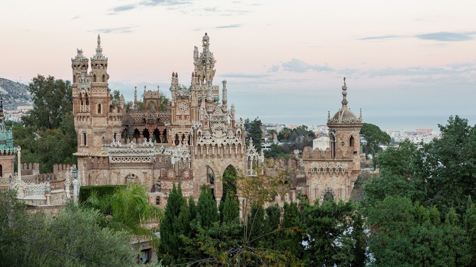 Castillo Monumento Colomares en Benalmádena