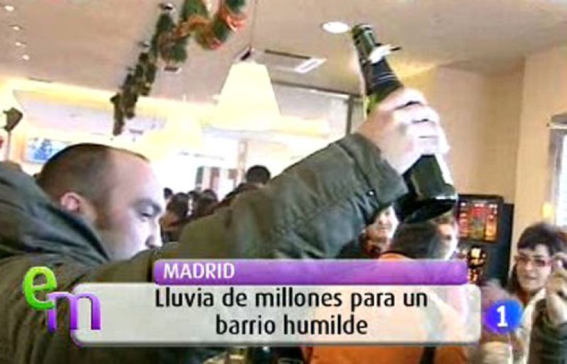 Barcelona, la más afortunada por el Gordo que deja una lluvia de millones en Soria y Madrid