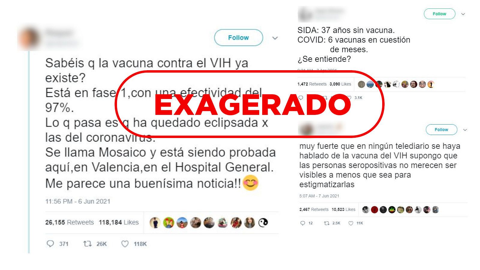 La vacuna contra el sida está aún en fase experimental